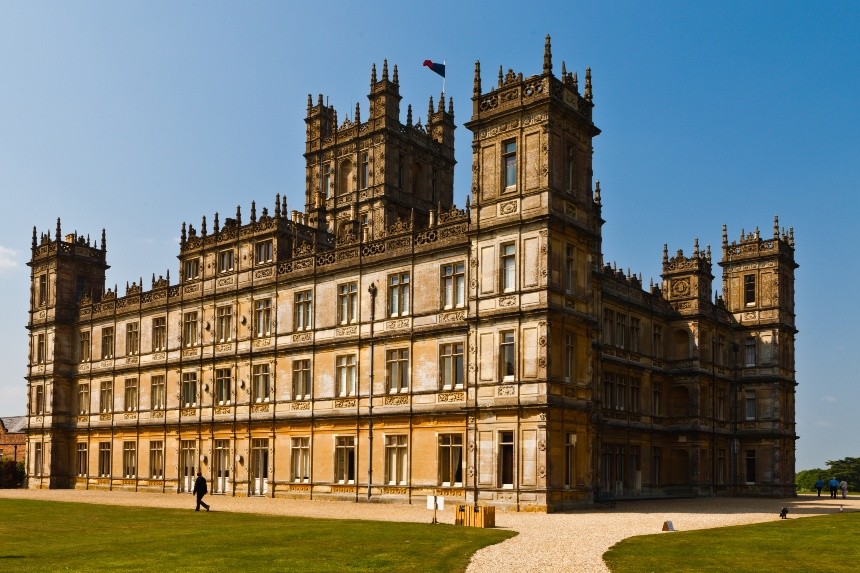 Downton Abbey filming location in Hampshire and the Cotswolds